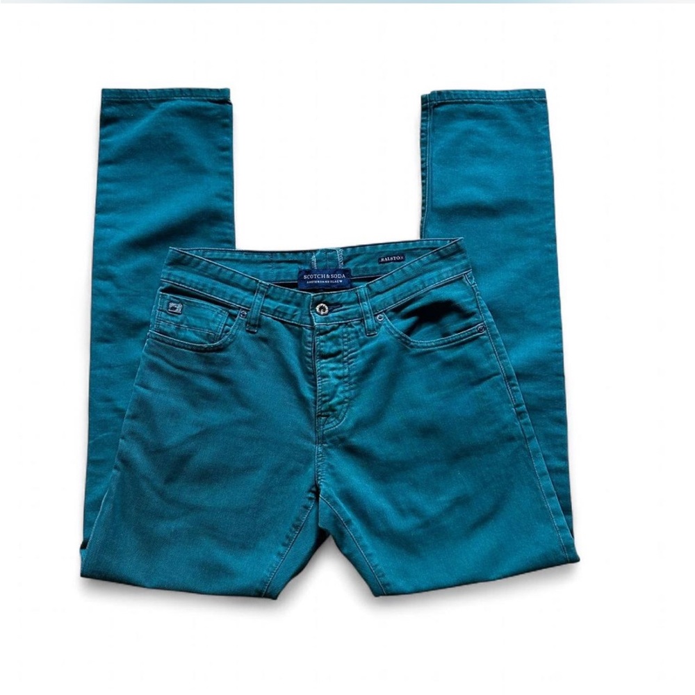 💜 Scotch & Soda | Amsterdams Blauw Green Ralston Jeans (W29 L32)